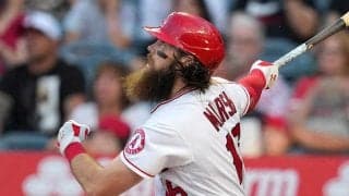 【MLB】エンゼルスが奇襲スクイズで先制点　大谷翔平の“爆速2点三塁打”呼び込む