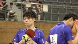 宇田幸矢「一番の収穫は自分の戦い方を見つめ直せたこと」チーム力光る明治大学が優勝【卓球・インカレ】