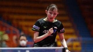 早田ひな 22歳対決で中国選手にストレート勝ち！3回戦進出【卓球 WTTスターコンテンダー】