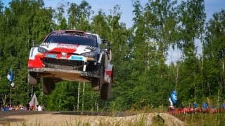 WRCエストニア：競技2日目を終え、トヨタのカッレ・ロバンペラが首位。勝田は7番手