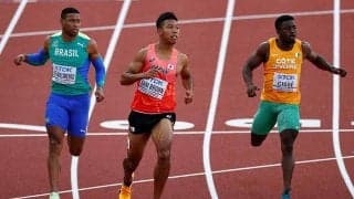 サニブラウンの日本人初100m決勝進出に織田裕二が号泣「なんなんでしょうね、あの男は」【世界陸上】