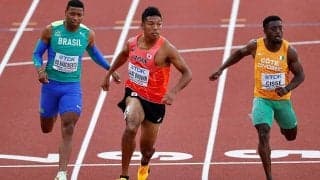 サニブラウンが歴史的快挙！　世界陸上男子100m日本人初の決勝進出、準決で堂々の10秒05