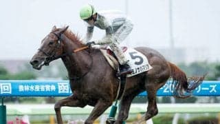 【函館5R新馬戦結果】キミノナハマリアが最内を突いて抜け出す