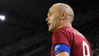 イニエスタがスペインへ一時帰国…家庭の事情で、7月下旬に再来日