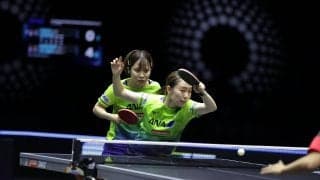 東京五輪ペアのかすみう 世界卓球女王ペアに敗れる。4強ならず【卓球 WTTスターコンテンダー】