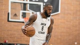 レブロンが11年ぶりにプロアマの頂点ドリューリーグに登場…42得点の大暴れ