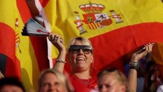 スペイン女子の練習場に珍客到来、グースが群れを成して悠々行進に「これは素晴らしい」「最高のユーロ」