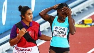 女子200m予選で感動シーン　残り70mの故障で号泣→1分50秒06で完走したバハマ選手に喝采【世界陸上】