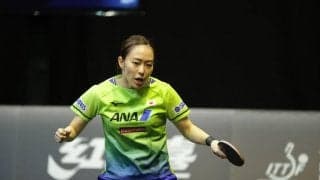 石川佳純、過去4戦全敗の難敵に敗れ決勝進出ならず【卓球 WTTスターコンテンダー】