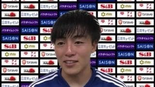 2ゴールの相馬勇紀｢素直に喜びたいが、次の試合に向かって｣