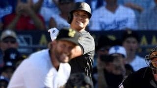 「有言実行の男！」大谷翔平、宣言通りの初球フルスイングに現地記者も興奮！牽制死には「なんてスタートだ！」