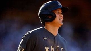 【MLB】大谷翔平、HR狙いも「中途半端」　バット折れ球宴初安打に苦笑い、夢舞台は「楽しい」