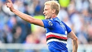 ウニオン・ベルリン、ノルウェー代表MFトールスビー獲得を発表！　昨季はサンプドリアで活躍