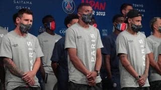 「かっこいい」PSGの選手たちが東京タワーと増上寺をバックに大集合！「いい場所」「ゴージャスな写真」