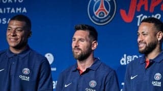 パリ・サンジェルマンvs川崎フロンターレの「スタメン発表」!! メッシ、ネイマール、ムバッペの「地上最強3トップ」がJリーグ王者に襲いかかる!