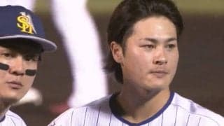 鷹・笠谷俊介が危険球で1球退場　13点差で登板も初球頭部死球、両軍に警告