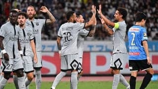 ムバッペ、ネイマールら先発のパリ・サンジェルマン、川崎相手に1－0で前半折り返し　メッシが先制ゴール