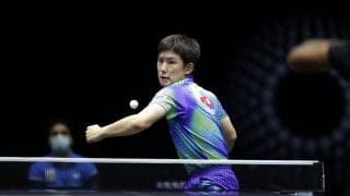 張本智和が香港のエースを下して初戦突破【卓球 WTTチャンピオンズ】