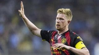 ケビン・デ・ブライネが「ロケットミドルなど圧巻2ゴール」の 大活躍！ ベルギ代表MFがマンCのプレシーズンマッチ初戦勝利に貢献！