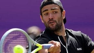  ベレッティーニ 10連勝で8強 