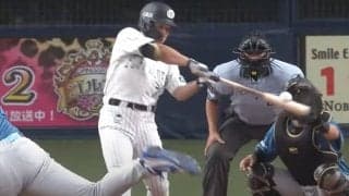 「距離も出てるのエグい」　ファン混乱…逆方向への“引っ張り弾”が「マジですご」