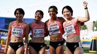 400mリレー日本女子、11年ぶり日本新43秒33も組7着で予選敗退「世界との差は凄いと…」【世界陸上】