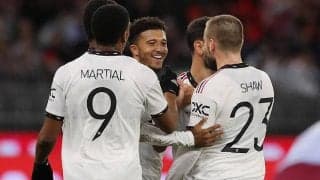 ユナイテッド、アジアツアー最終戦はビラと2-2ドロー　サンチョ2戦連発に追加点演出で2点先行も《PSM》