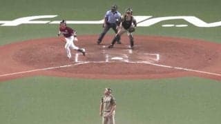 「片手でスタンドインはエグい」　平良撃ちの21歳「変態ホームラン」にファン驚愕