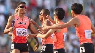 1600mリレー日本男子、19年ぶり決勝進出の快挙　ジャマイカなど強豪抑えて組2着の大健闘