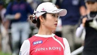 2位三ヶ島かな、外れた18番ラストパットの心境を告白「震えました。手は動けてない」