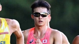 男子35km競歩、川野将虎がアジア新で銀メダル！　金まで1秒差激闘「銀は凄く光栄なこと」【世界陸上】