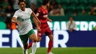 守田が前半途中から出場、スポルティングはセビージャにドロー《PSM》