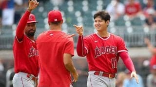 【MLB】ついに“大谷登板日以外”に勝った…エ軍監督代行「今日はたくさんいいことがあった」