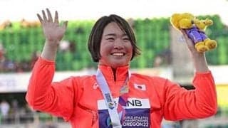 銅メダル獲得の北口榛花、最終投てきで逆転の裏にあった高校時代の自信「私は6投目もできる子だ」