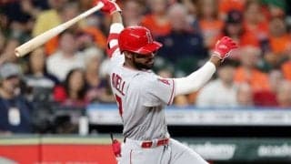 【MLB】“奇跡の2度打ち”が「なんですかコレは」　エ軍アデルにファン困惑「何十年に1回」