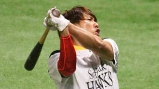 球宴HR競争、ソフトバンク柳田が7本で決勝進出「清宮のボールがよかっただけです」