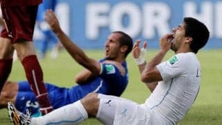 「因縁の相手とチームメイトに!?」スアレス、かつて噛み付いたキエッリーニとチームメイトになる可能性浮上