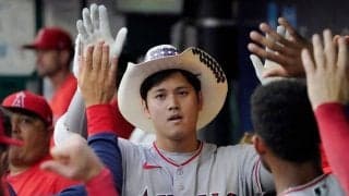 【MLB】大谷翔平が「ものすごい高さ」の21号　米記者衝撃「あの球を中堅スタンドまで…」
