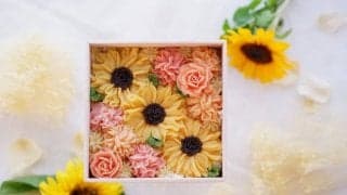 美しすぎるヘルシー和菓子「あんこのお花」、お盆の手土産によさそう
