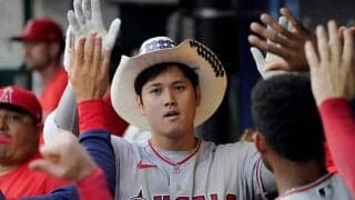 「ショウヘイがまたやった！」大谷翔平、３戦ぶりの２１号は圧巻１２８ｍ弾！ＭＬＢ公式も称賛「美しいスイング」