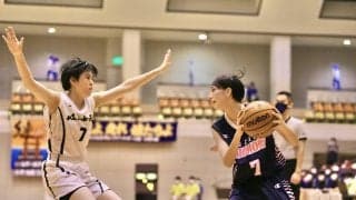 【四国インターハイ2022】女子１回戦で実現した175cm超のビッグガード対決！佐々木凜vs榎本麻那