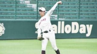 東筑のテクニカルマニア・高崎陽登が目論む夢。「プロに行って、有名投手の動画を撮りまくりたい」