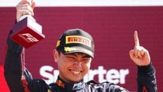 20歳の岩佐歩夢がF1直下カテゴリーF2で初優勝。覚醒した走りは、角田裕毅でも見ることがなかった圧倒的な速さ