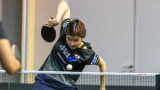 橋本帆乃香 決勝で敗れるも中国選手を3人破る快進撃、価値ある準優勝【卓球 WTTフィーダー】