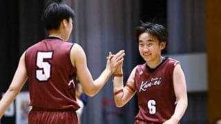 3Pシュート7本を沈めた大阪薫英女学院・熊谷…この先も「いつも通りのプレーを」