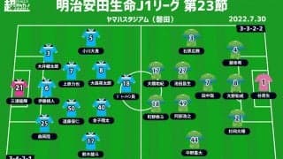 【J1注目プレビュー|第23節:磐田vs湘南】代表で躍動の町野は何を見せる!? 最下位・磐田は4連敗ストップへ