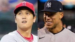 【MLB】二刀流の大谷翔平か、驚異41号のジャッジか　“MVP論争”米メディアもファンも白熱