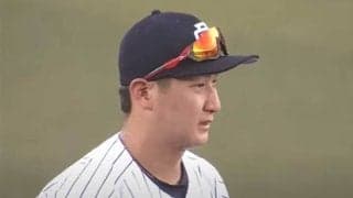 「これでまだ20歳って信じられない」　打者余裕アウトの超速正確送球が「えっぐ」