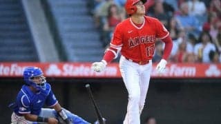 【MLB】大谷翔平は「なんちゅうコースを打ってるんだ」　驚異の“すくい上げ弾”が「鳥肌」
