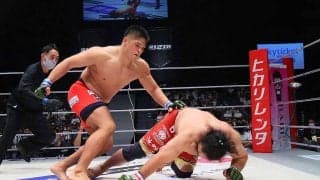 【RIZIN.37】元力士・スダリオ剛、元警官の関根“シュレック”秀樹を「左フック一発」でKO　わずか“53秒殺”に会場どよめき